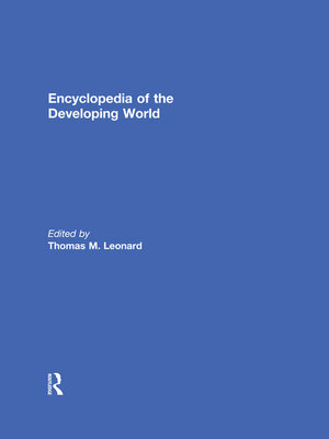 cover image of Encyclopedia of the Developing World
